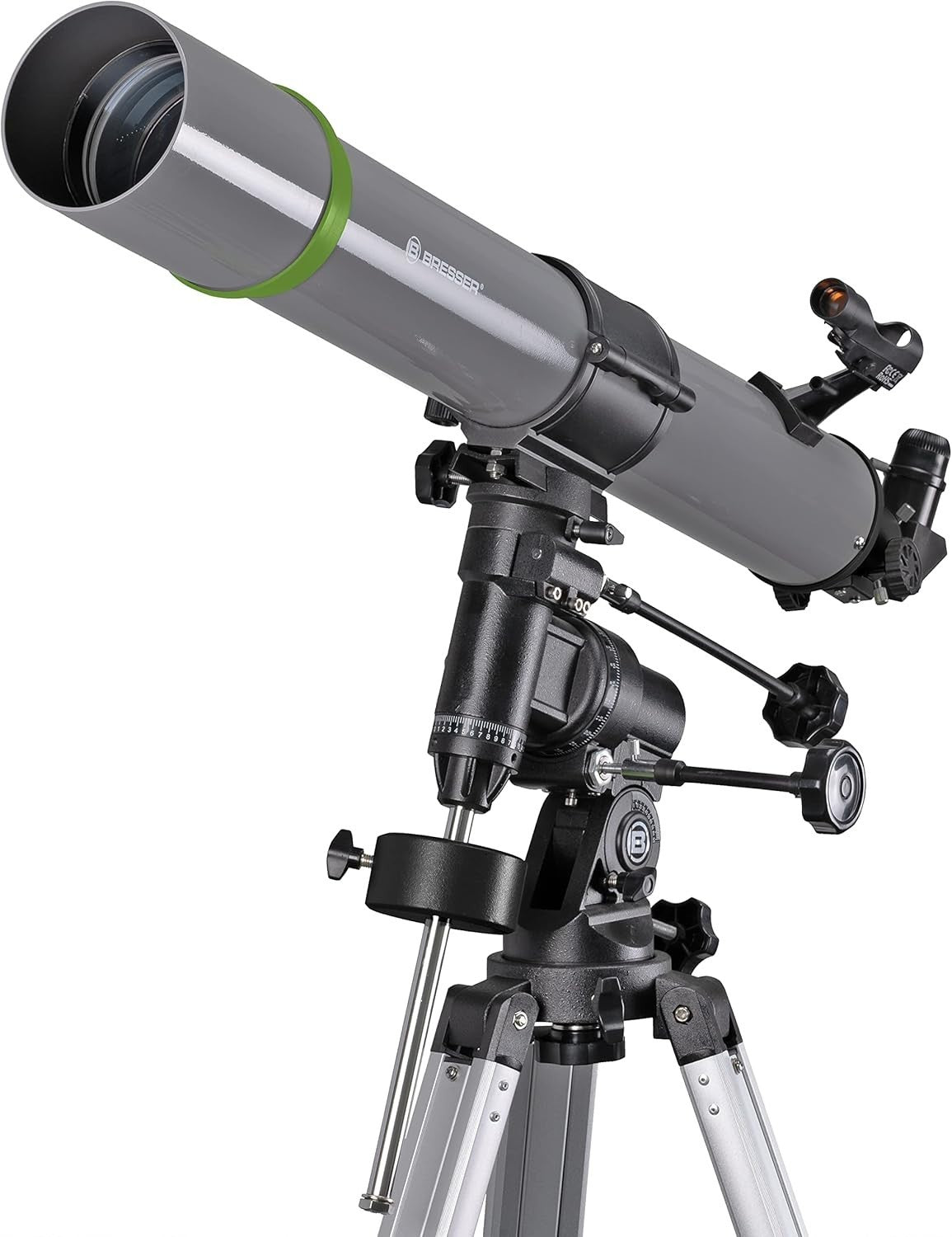 90mm Refractor Telescope 900mm EQ3 Mount Tripod + Eyepieces & Phone Adapter