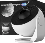 5K Galaxy Star Projector Planetarium Night Light 3 HD Glass Slides
