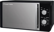 Black 20L Solo Manual Microwave 800W 5 Power Levels Timer