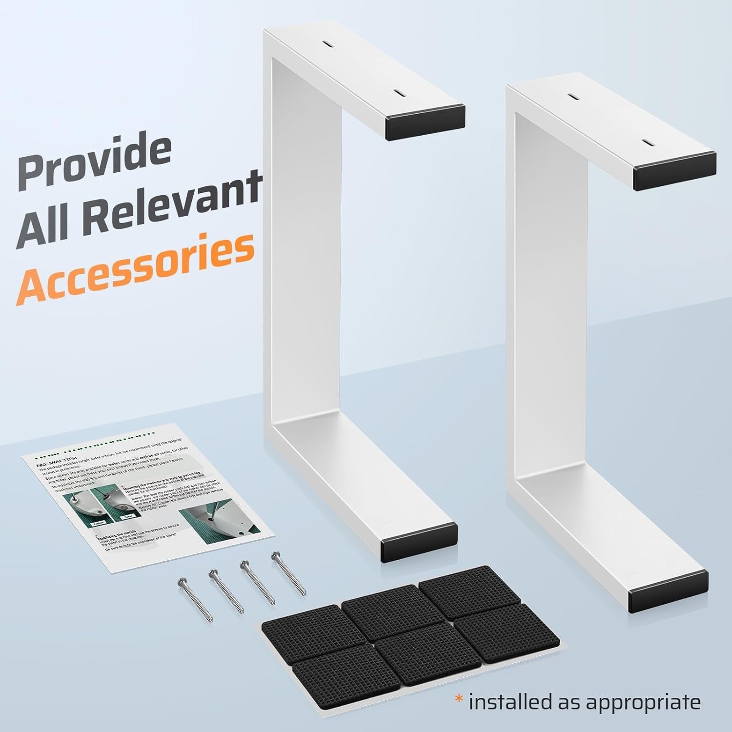 Machine Stand Legs for Craft Cutting Machines Storage Riser Space Saver