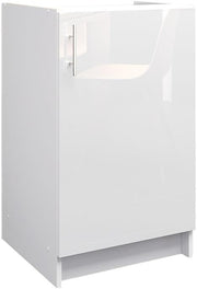Modern 500mm White Gloss Kitchen Base Cabinet Cupboard Storage Unit