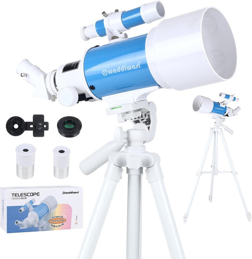 70mm Refractor Telescope for Kids & Beginners with Tripod & Finder