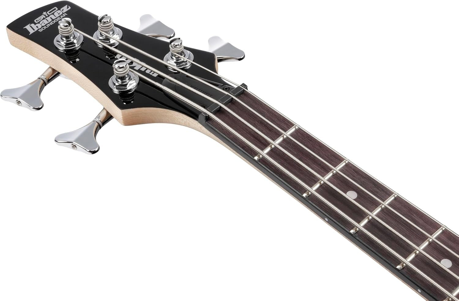 Micro 4 String Electric Bass Guitar Short Scale Black