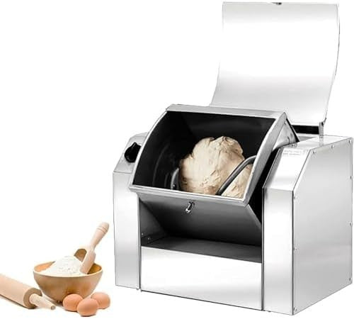 Commercial Dough Mixer 1-3kg Spiral Kneader with Timer for Bread & Dumplings