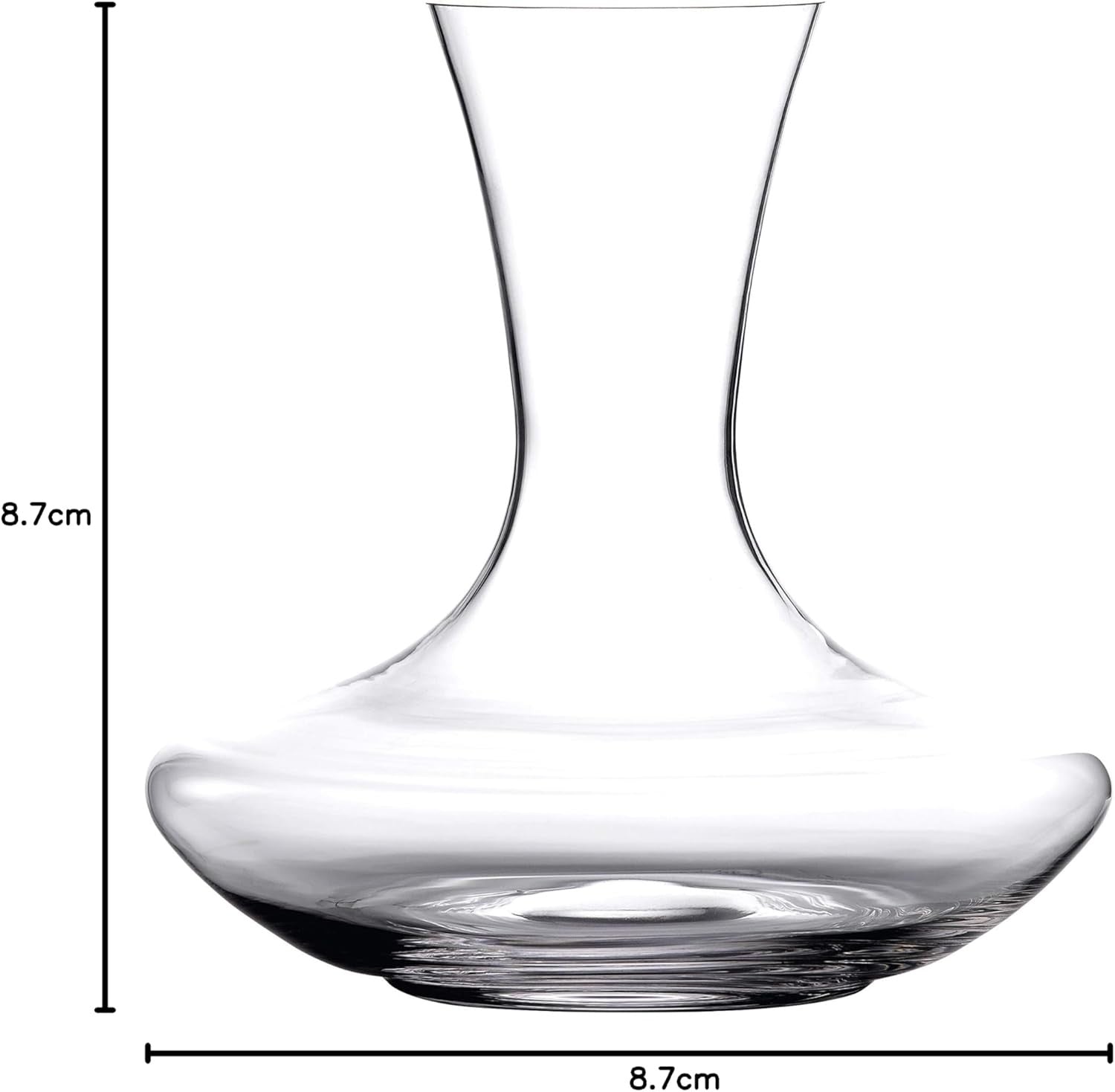 Luxury 1.5L Crystal Wine Decanter Hand-Blown Carafe for Red & White Wine