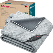 Electric Heated Throw Blanket Recycled Soft Fleece 6 Heat Levels Washable