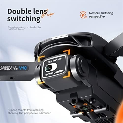VECHII Foldable Drone with Camera 3D Flip Altitude Hold Gesture Selfie Black
