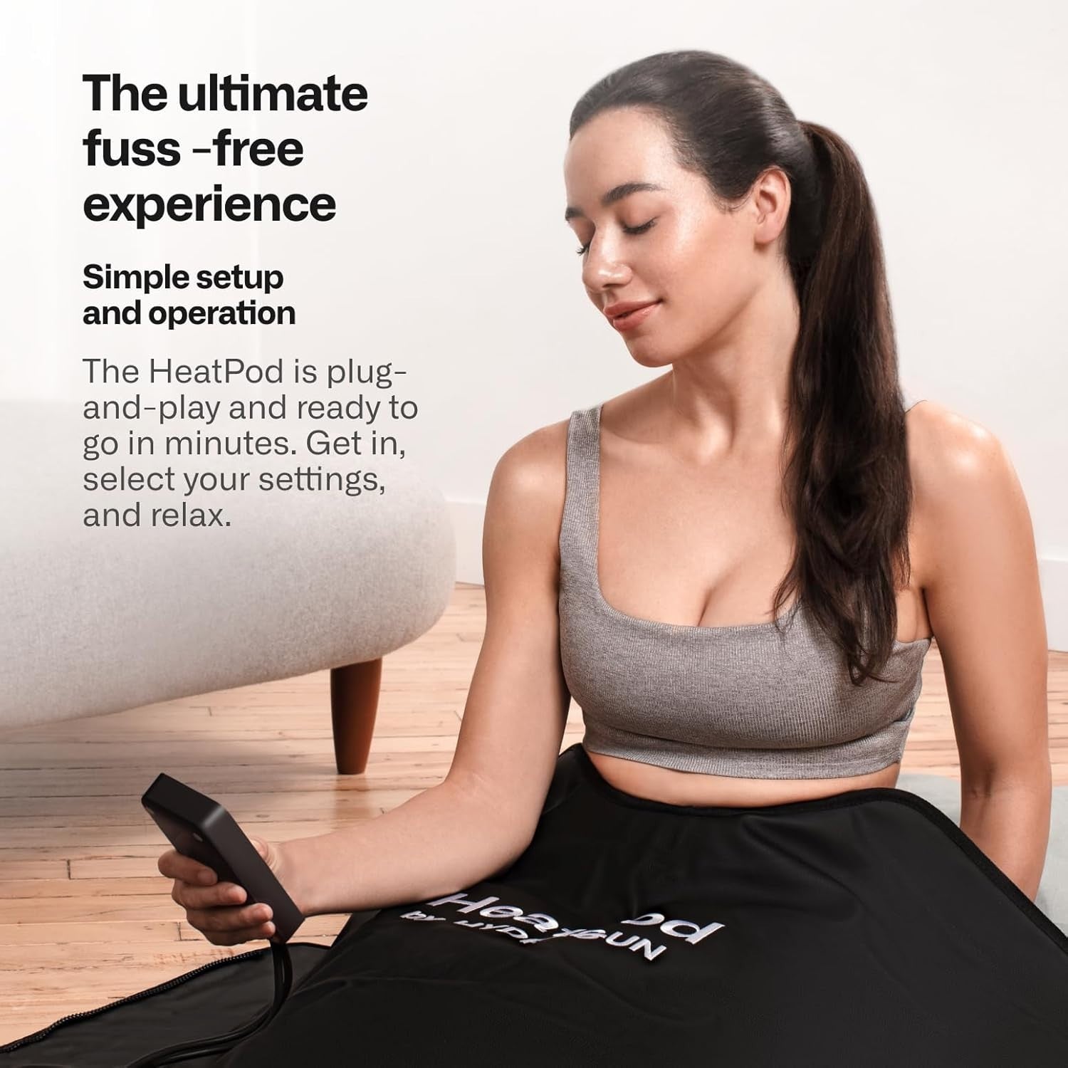 HeatPod Infrared Sauna Blanket – Portable Personal Detox & Relaxation Spa
