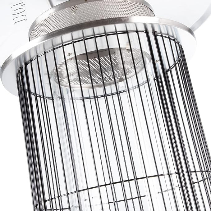 Outdoor Spiral Flame Patio Heater 13.5kW Gas Powered Garden Party Warmer