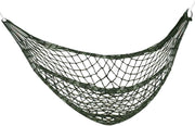 Heavy-Duty Nylon Camping Hammock with Metal Rings – Portable & Durable