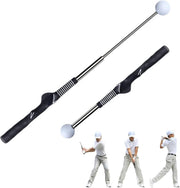 Retractable Golf Swing Trainer Telescopic Grip Tempo Aid