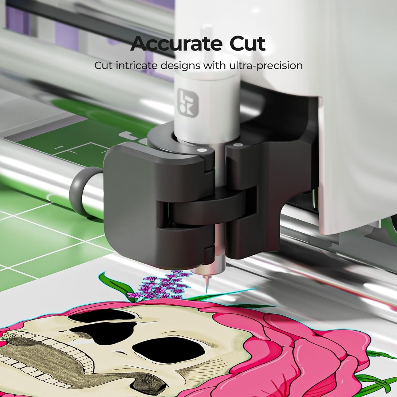 Vinyl Cutting Machine Precision Craft Cutter 100+ Materials 12x24 Auto