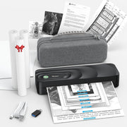 A4 Portable Thermal Printer Bluetooth Inkless Wireless + Case