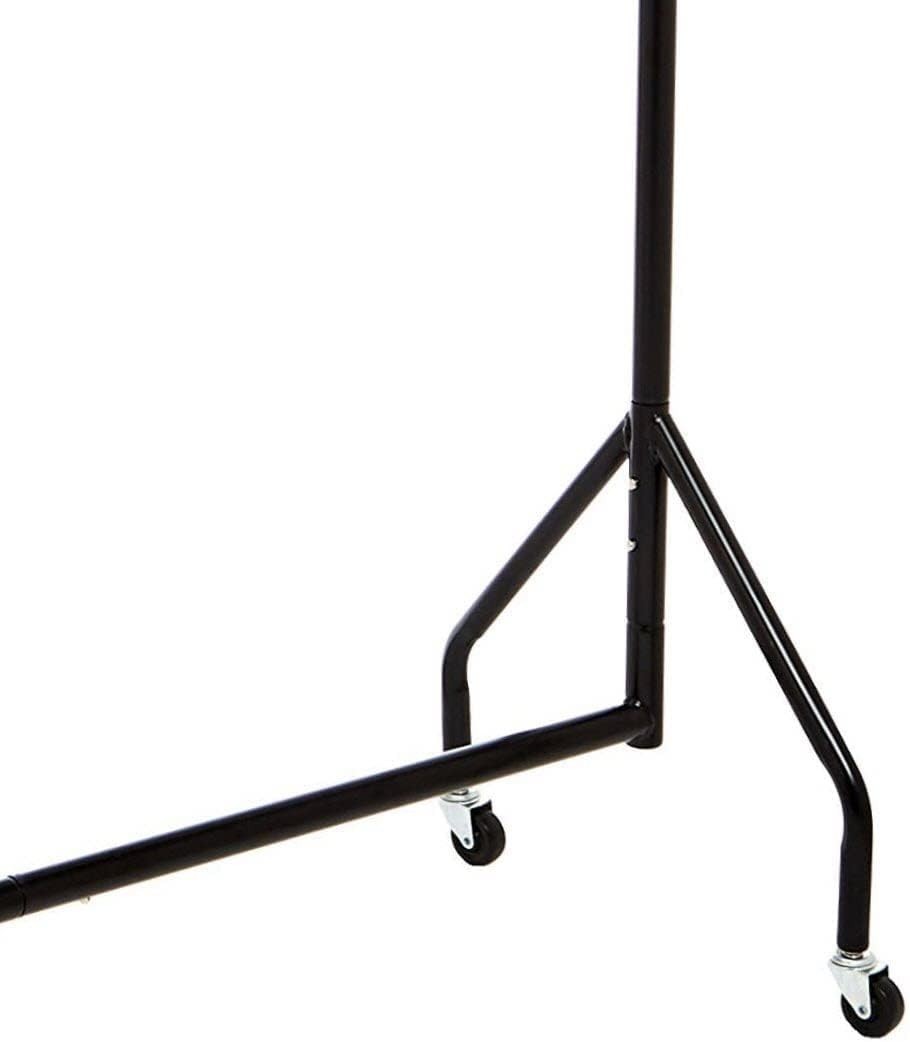 Heavy Duty Clothes Rail 1.21×1.52m Garment Rack Black