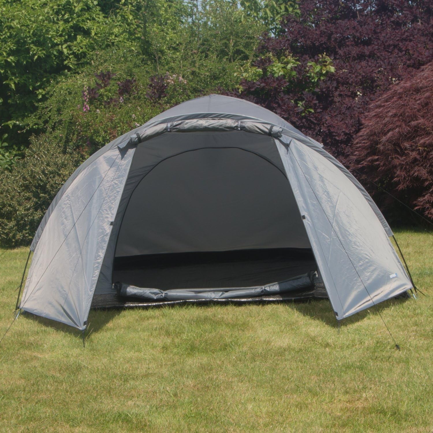 Double Skin 4-Person Dome Camping Tent Waterproof Family Festival