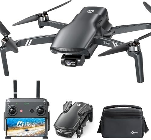 HS900 GPS Drone with 4K Camera, 3-Axis Gimbal, 48MP Photos, Visual Tracking