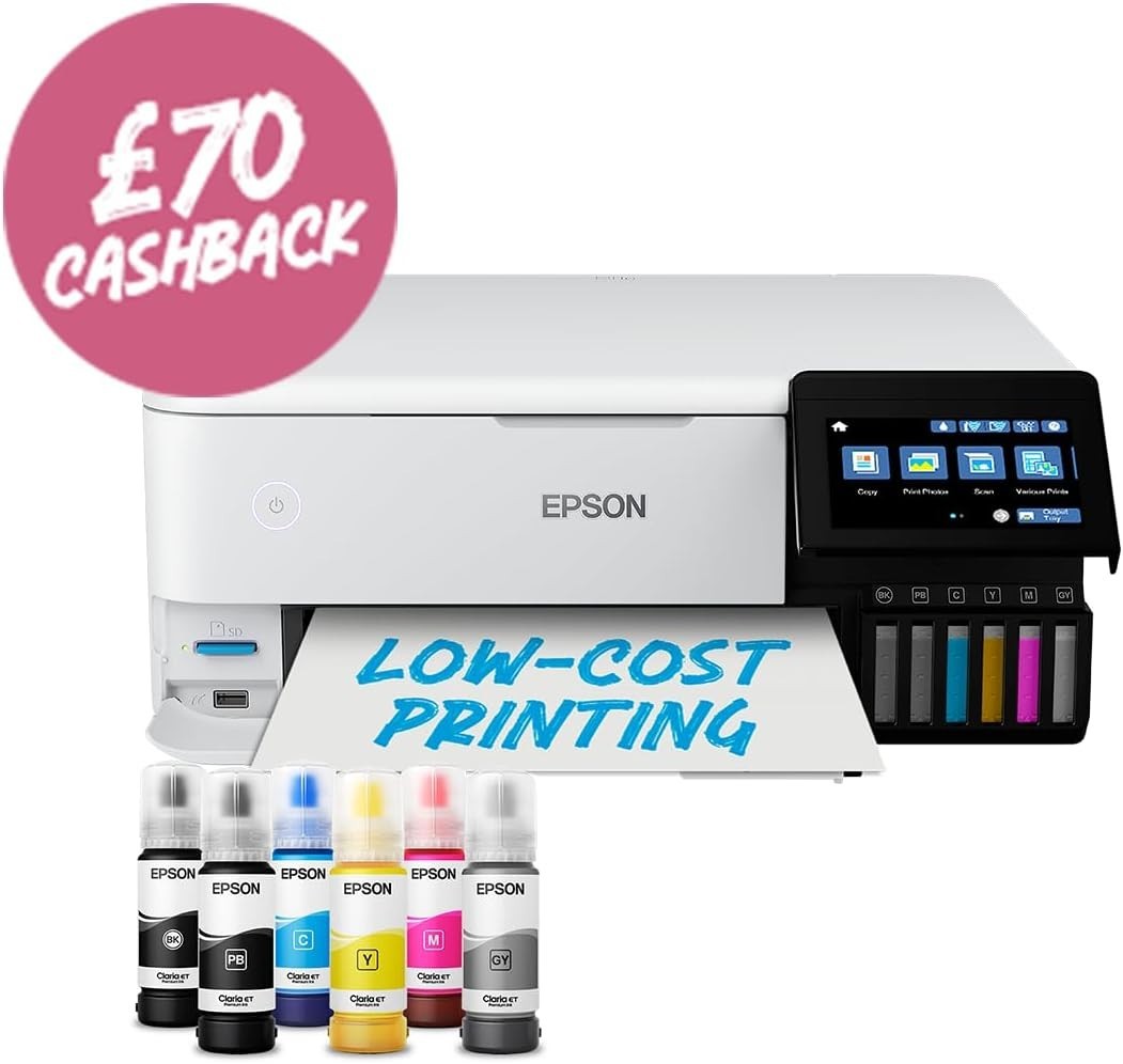 A4 Wireless Ink Tank Photo Printer Duplex High-Quality Colour Prints