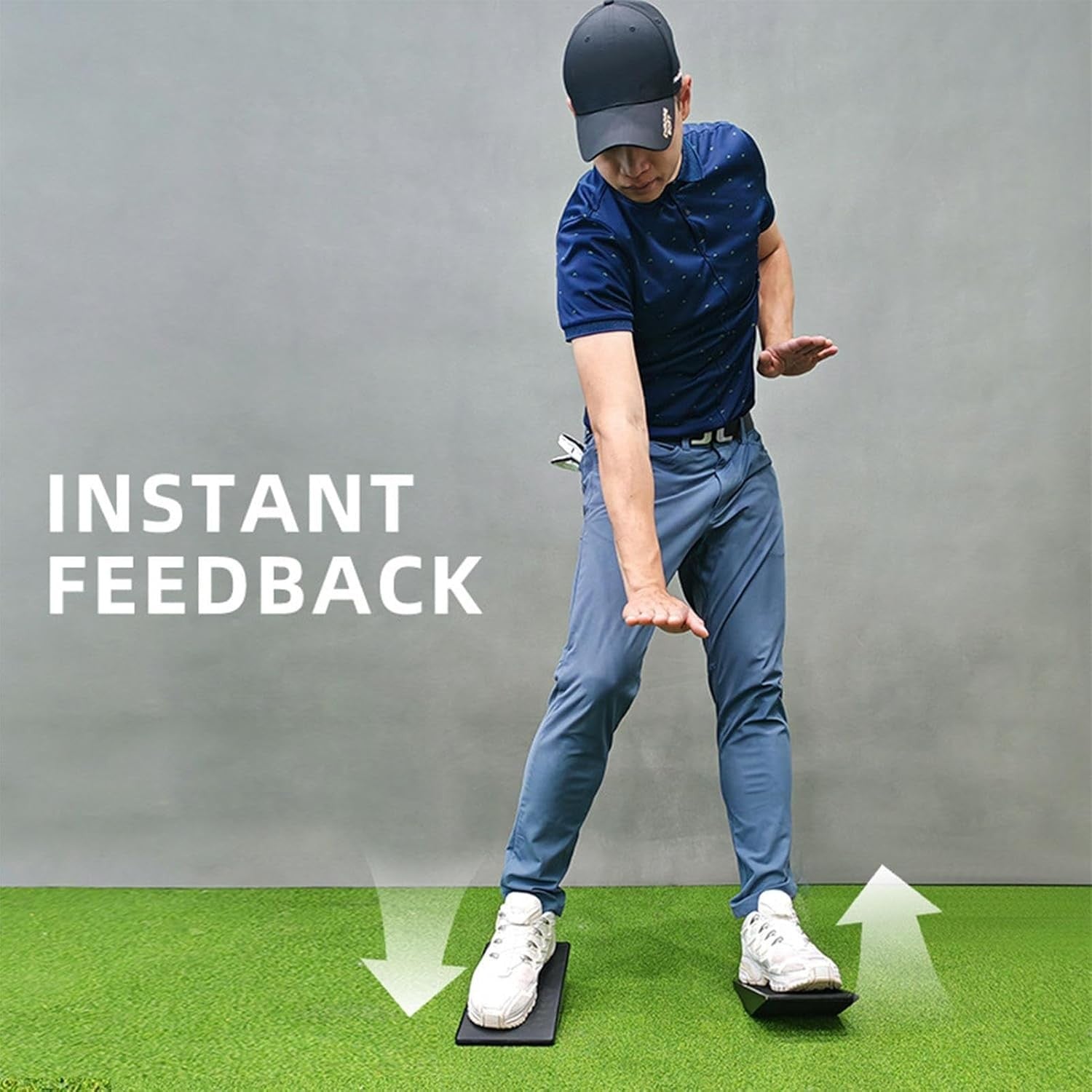Golf Swing Training Aid Putting Pressure Plate Trainer