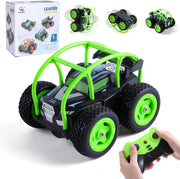 Mini 360° Flip Stunt RC Car 2.4GHz – Rechargeable Remote Control Toy for Kids 3+