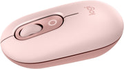 Compact Wireless Bluetooth Mouse Quiet Click Multi Device Rose