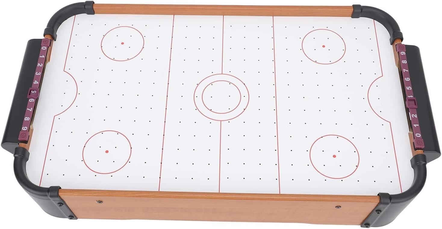 Battery Operated Tabletop Air Hockey Game Portable Family Puzzle Fun