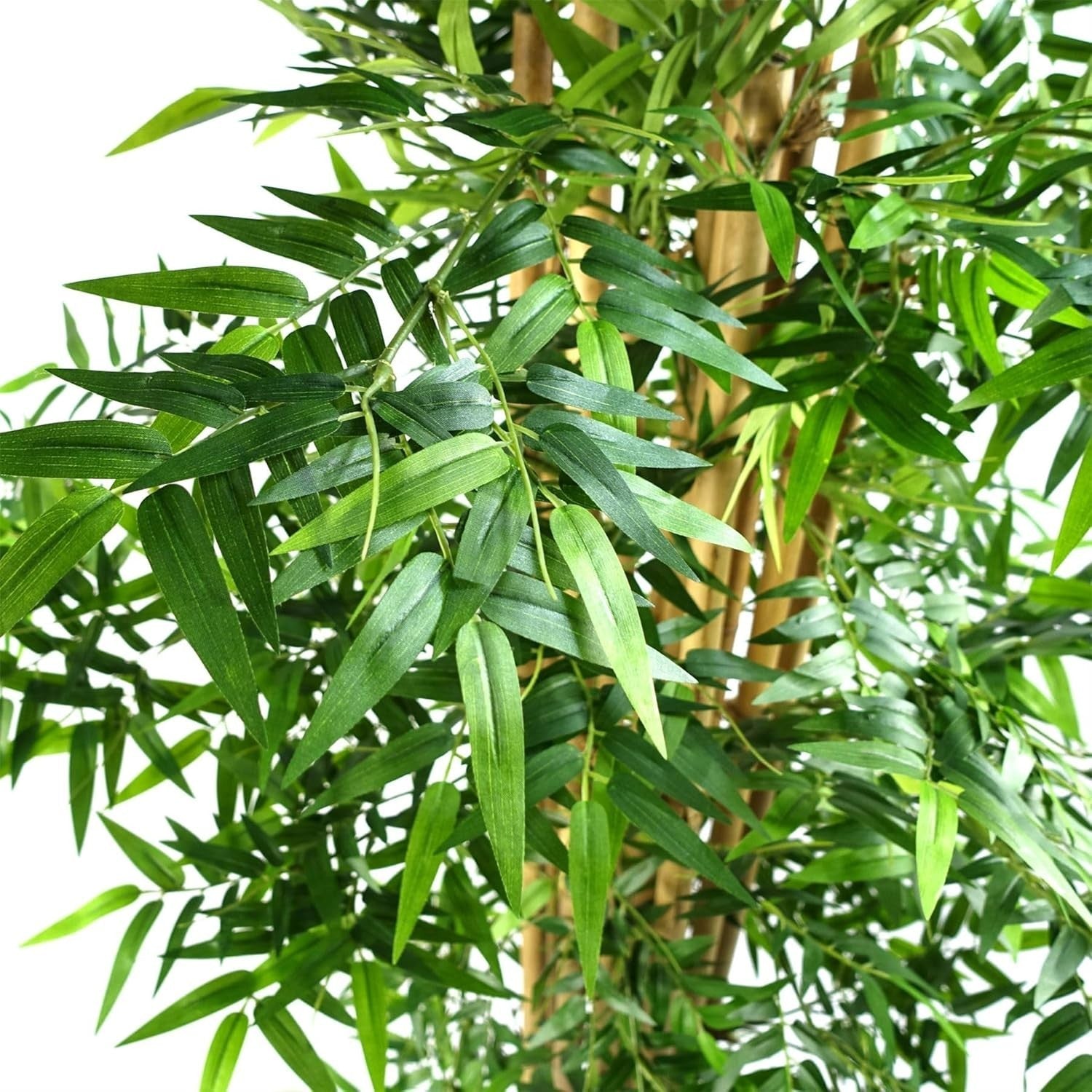150cm Artificial Oriental Bamboo Tree with Weighted Pot Lifelike Indoor Decor