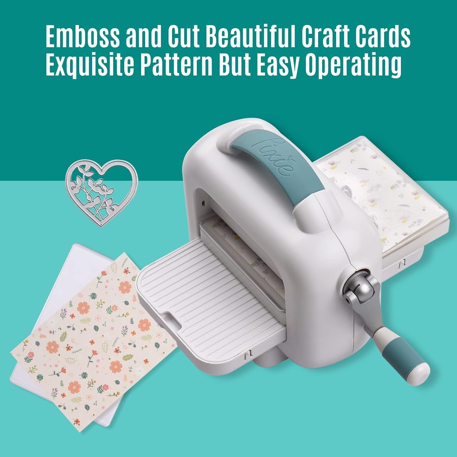 Manual Die Cutting Embossing Machine Craft Kit Card Making Scrapbooking