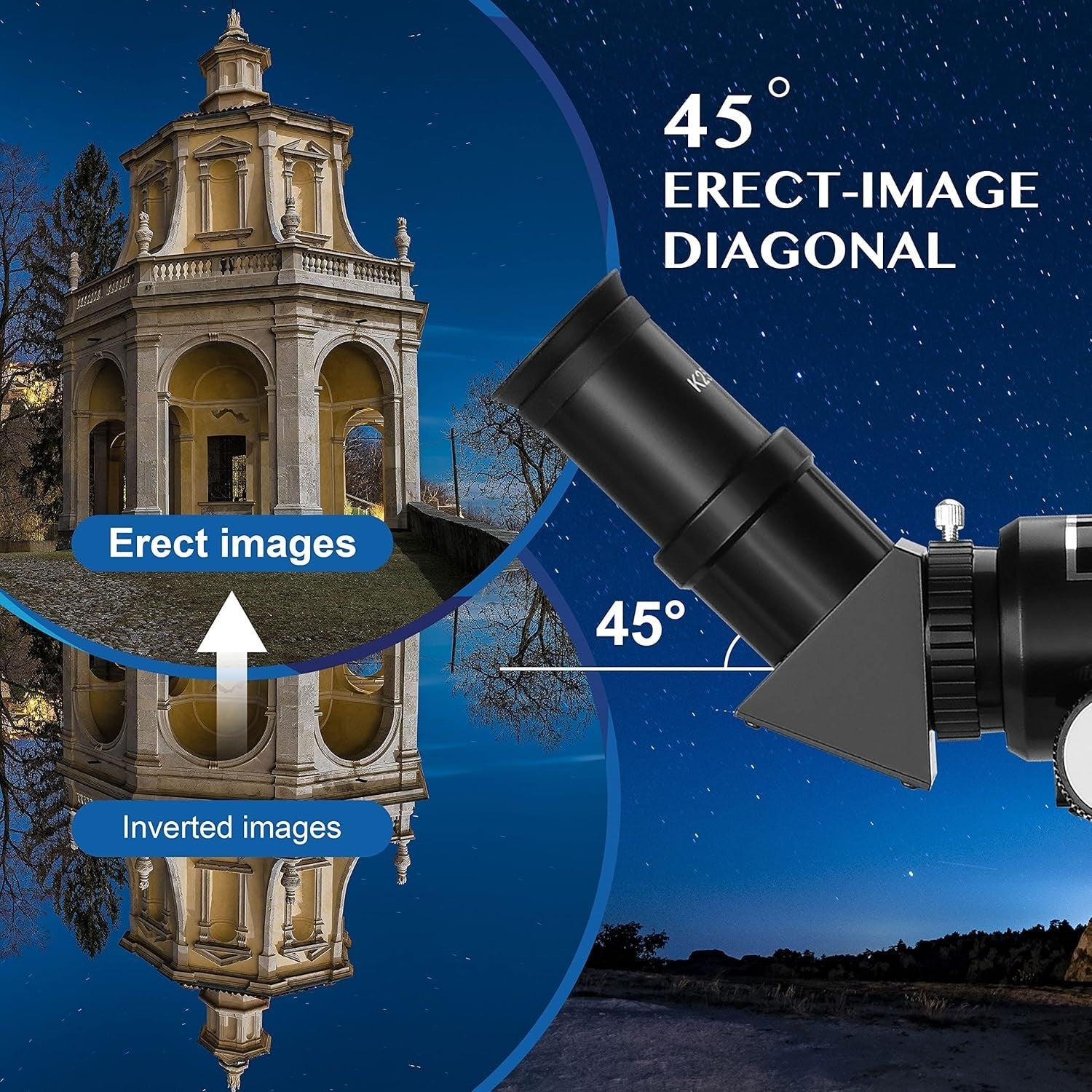 70mm Aperture 400mm Refractor Telescope for Adults & Kids with Tripod