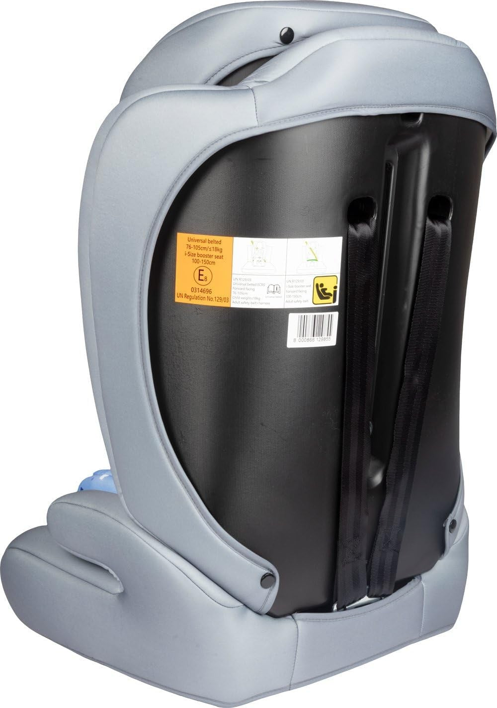i-Size R129 Child Car Seat 76–150cm High Back Booster Adjustable
