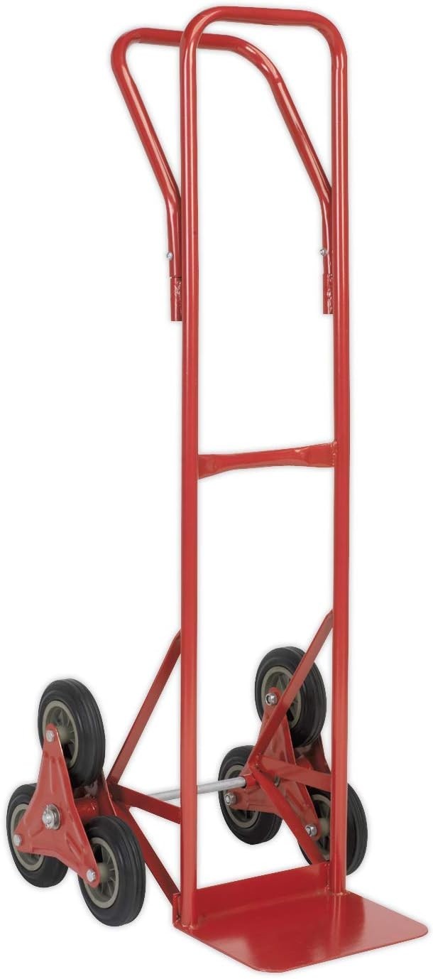 Stair Climbing Sack Truck 150kg Heavy Duty Delivery Hand Cart 165mm Wheels