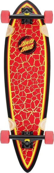 Pintail Cruiser Skateboard 33" Maple Deck, 60mm PU Wheels, ABEC Bearings