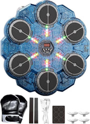 Wall Punching Pad LED Music Boxing Machine 9 Speed Indoor Home Trainer