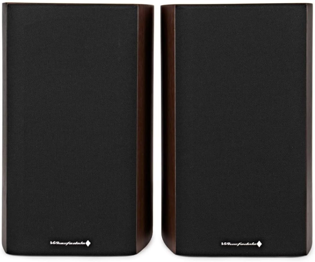 Wharfedale Diamond 9.1 100W Bookshelf Speakers Pair Walnut Finish
