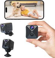 2K Mini WiFi Security Camera Wireless Night Vision Motion Detection