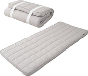 Premium Japanese Floor Mattress Futon - Foldable, Breathable, 3-Layer Comfort