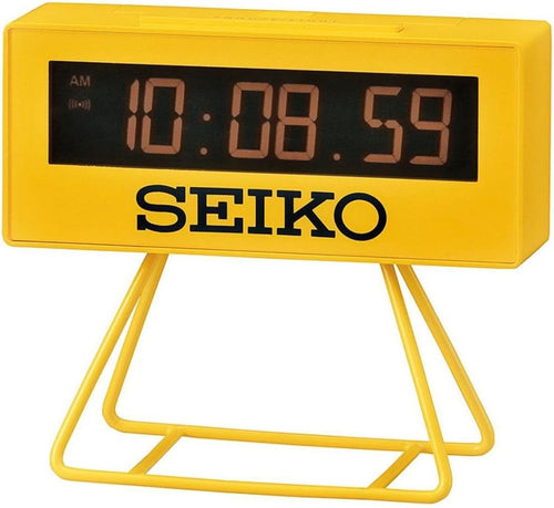 Sports Countdown Alarm Clock Large Digital Display Bright Yellow Desk Timer