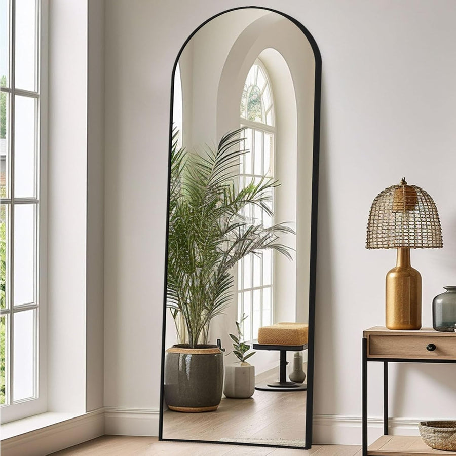 Large Arch Full Length Mirror 161x52cm Wall Leaning Floor Standing