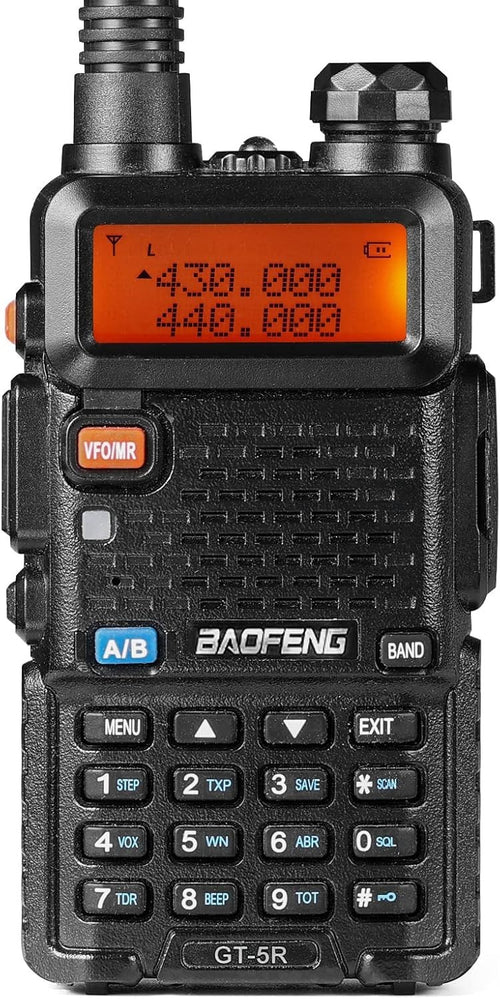 Dual Band Ham Radio 128 Channel Long Range Handheld Walkie Talkie VOX