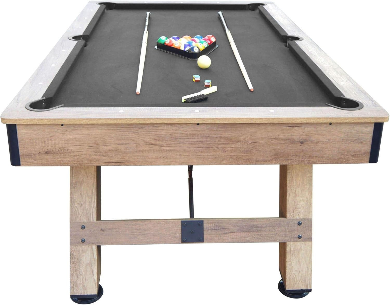 7FT Full Size Pool Table Heavy Duty Home Billiards Set w Accessories