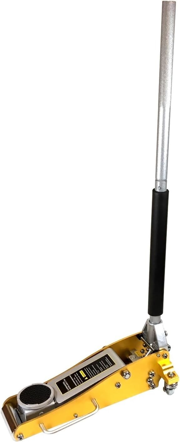 1.5 Ton Low Profile Aluminium Trolley Jack Dual Pump Fast Lift 85–355mm Light
