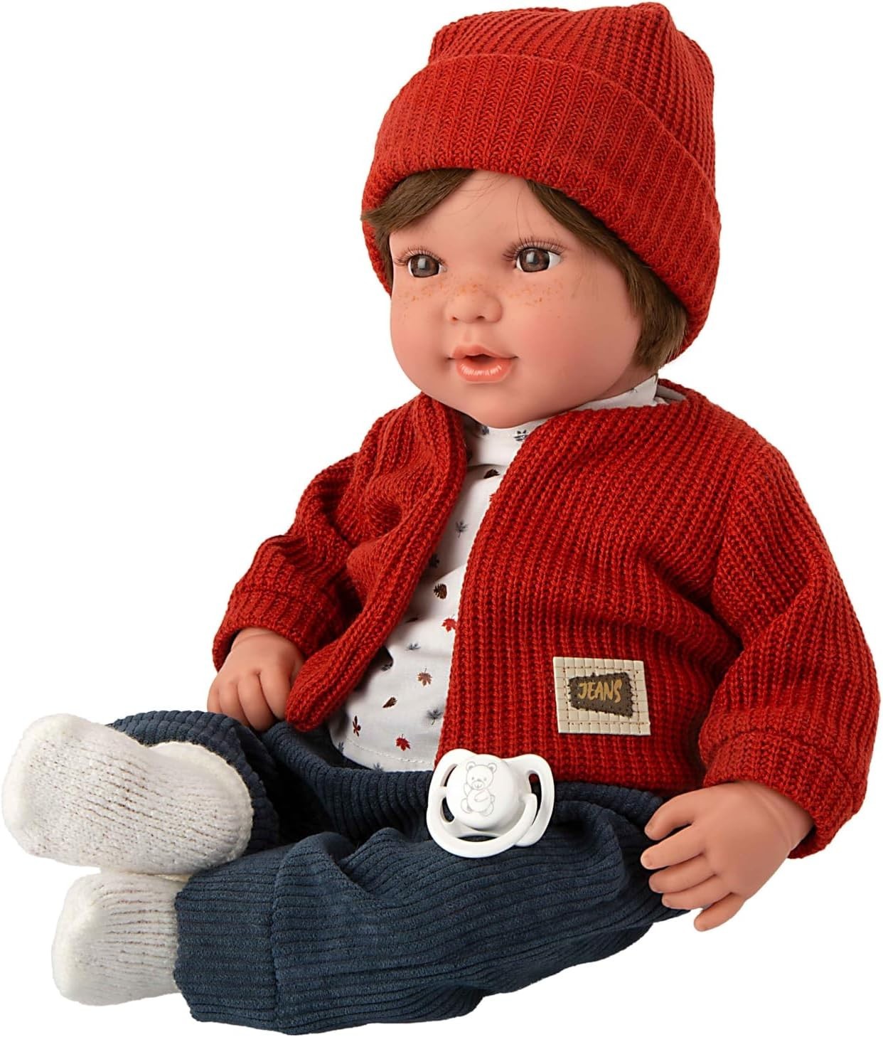 45cm Interactive Baby Doll 14 Sounds Corduroy Outfit Dummy