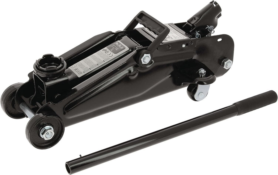 2 Ton Hydraulic Trolley Jack 135–330mm Lightweight Car Lift with Carry Case