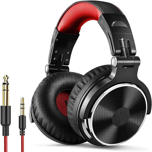 Studio Over Ear Headphones Hi-Fi Sound 50mm Drivers DJ Recording