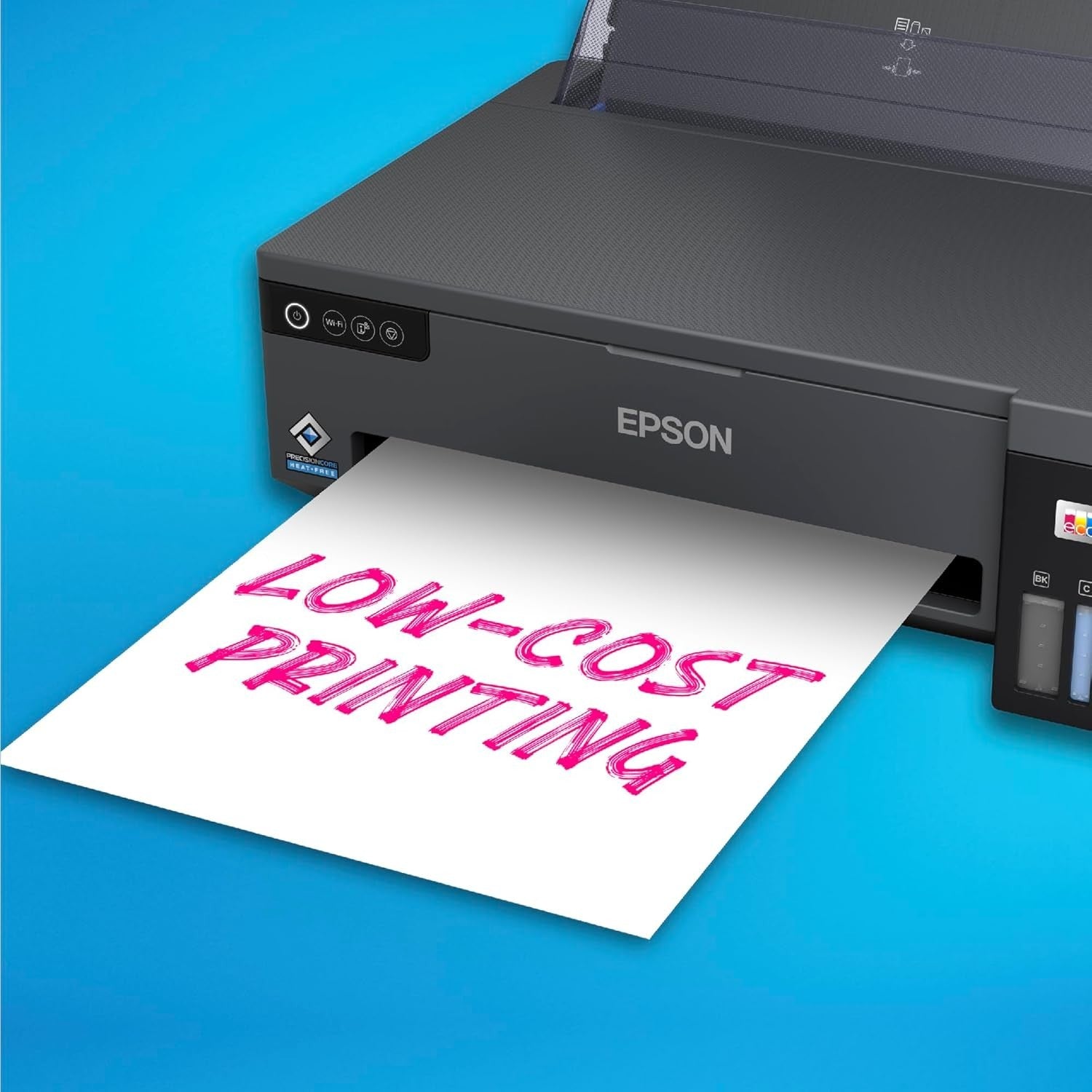 A3 Wi-Fi Ink Tank Printer Black | High Volume Low-Cost Borderless Prints