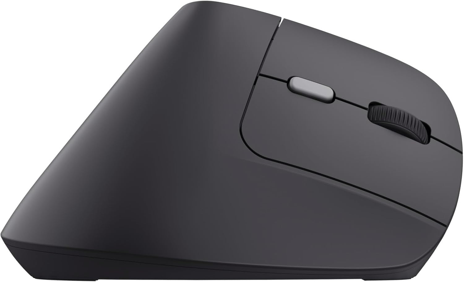 Rechargeable Vertical Ergonomic Mouse 2400 DPI 6 Button USB Black