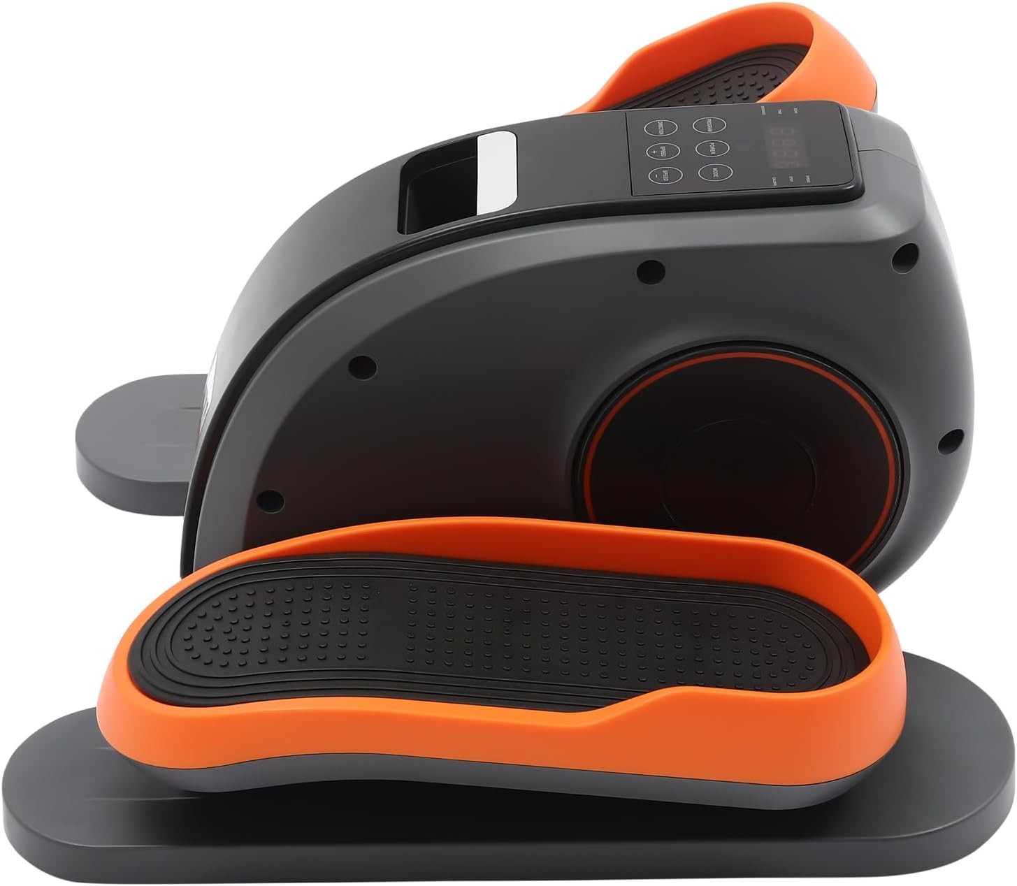 Under Desk Elliptical Pedal Exerciser Electric Quiet LCD Remote 10 Speeds