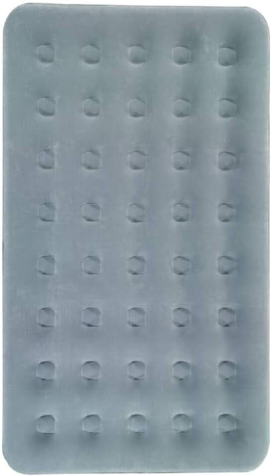 Double Air Mattress Camping Bed Foldable PVC Air Bed with Pillow