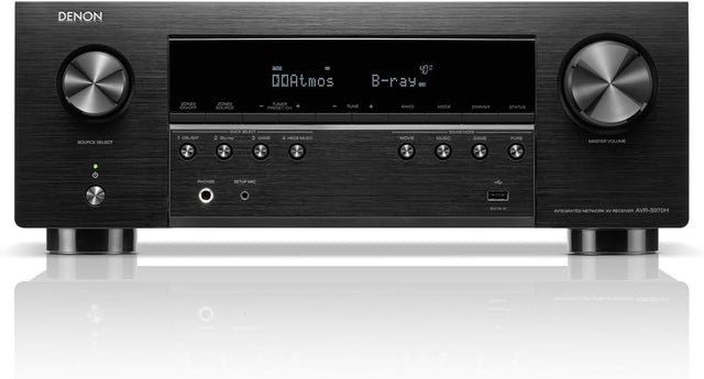 7.2-Channel 8K Home Theater AV Receiver Dolby Atmos DTS:X Wi-Fi Alexa