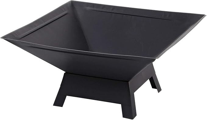 Outdoor Fire Pit BBQ Grill Heater Portable Steel Brazier Patio Stove Camping