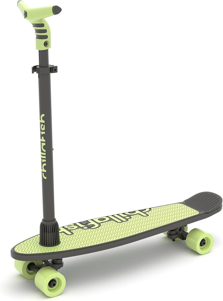 2-in-1 Kids Scooter & Skateboard Adjustable Handlebar Pistachio